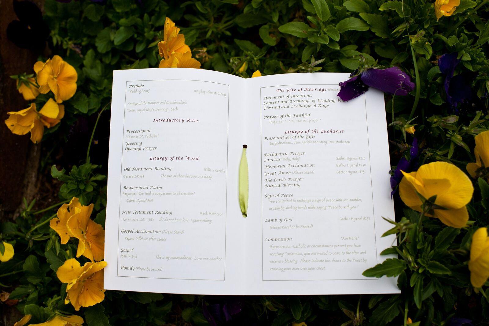 Wrenfield Chapel wedding